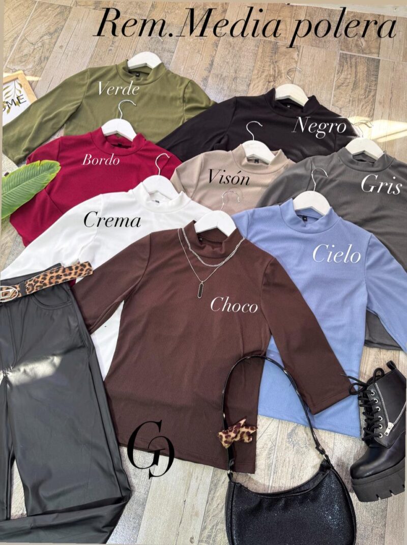 REM. Media polera
