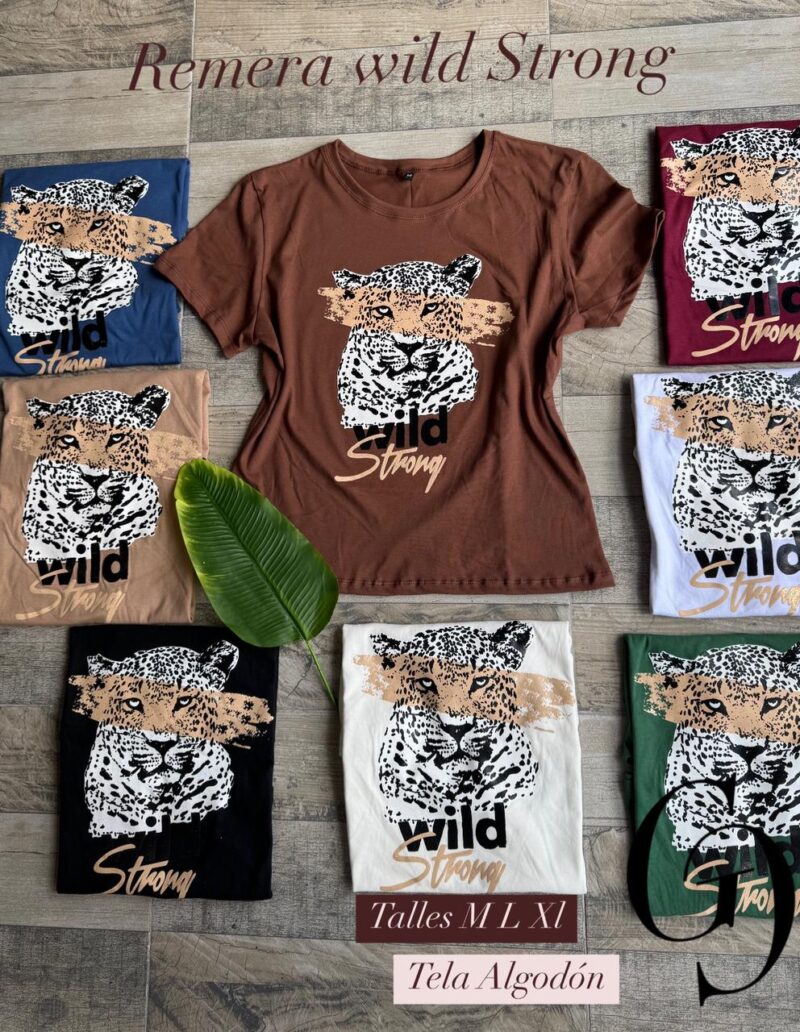 Remera Wild Strong