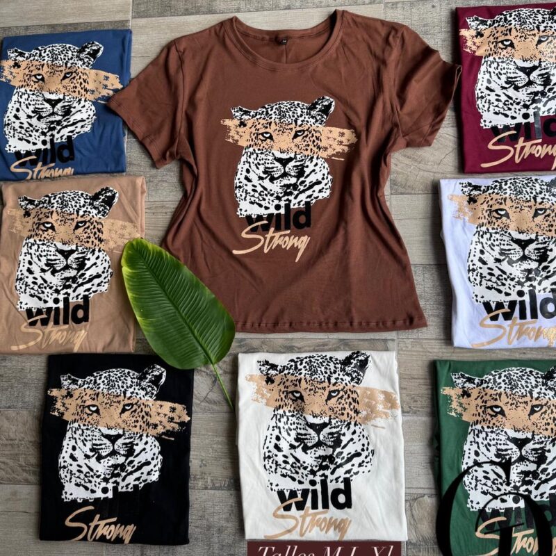 Remera Wild Strong *